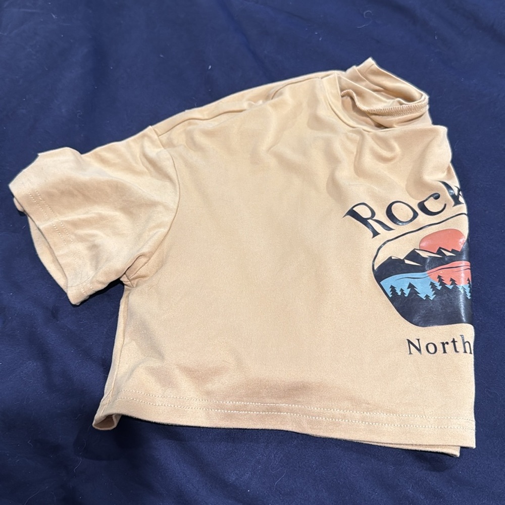 SHEIN Tan Casual Top - Picture 2 of 3